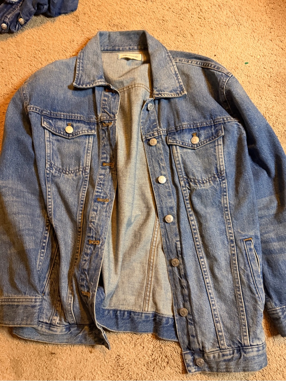 Madewell Men's Blue Denim Jacket